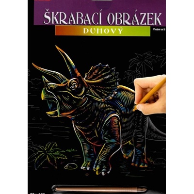SMT Škrabací obrázek Duhový dinosaurus – Zbozi.Blesk.cz