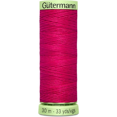 Gutermann Gombíková (režná) niť Gütermann 30 m - 382 - ružová
