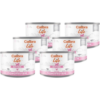 Calibra Cat Life Kitten chicken 6 x 200 g