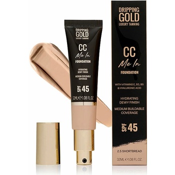 Dripping Gold CC Me In ľahký make-up SPF45 Shortbread 2.5 32 ml