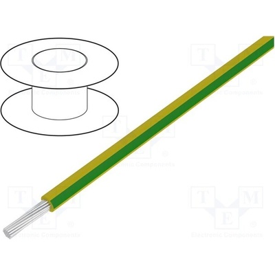 Belden 8918 189100 Vodič lanko Cu 18AWG PVC žluto-zelená 600V Stínění 30m