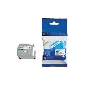 Brother TM-K231, 12mm x 8m, черен печат/бял фон, оригинална лента (MK231BZ)