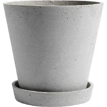 HAY Саксия Hay с поставка 21, 5 см сива (AB394-A604-AB48)