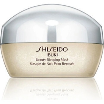 Shiseido Ibuki Beauty Sleeping Mask zjemňujúci a rozjasňujúci pleťová maska 80 ml