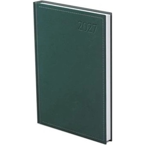 TOPTIMER Календар, планирач, B6, ежедневник, TOPTIMER „Traditional, зелен (27T022T-006)