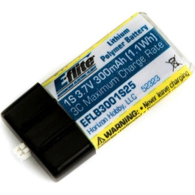 E-flite LiPo 3.7V 300mAh 25C JST-PH1.25