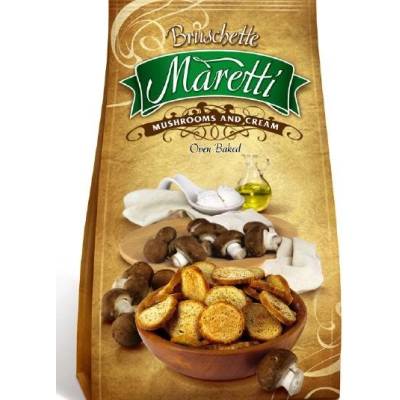 Bruschetta s houbovou krémovou omáčkou 70 g