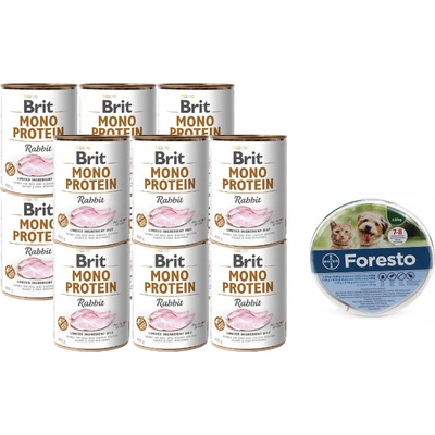 Brit Adult Mono Protein Rabbit 12 x 400 g