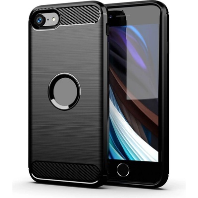 Pouzdro FORCELL Carbon Case iPhone 7/8, černé