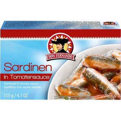 Don Fernando Sardinky v rajčatové omáčce 115 g