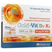 Olimp Gold-Vit D3 2000 IU + K2 50 mcg 30 kapsúl