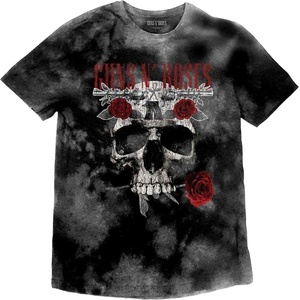 Guns N' Roses Flower Skull Dip-Dye on Grey M Риза (GNRTS94MDD02)