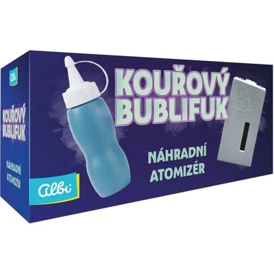 Kouřový bublifuk Náhradní bublinová směs a atomizér