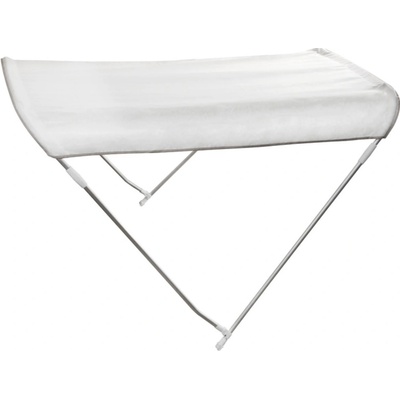 Bimini stříška 2-ramenná ALU bílá výška 110cm 175/185.