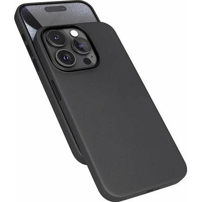 Epico Mag+ kožený iPhone 15 Pro - čierne
