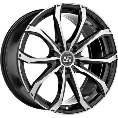 MSW 48 7,5x17 5x127 ET40 gloss black polished