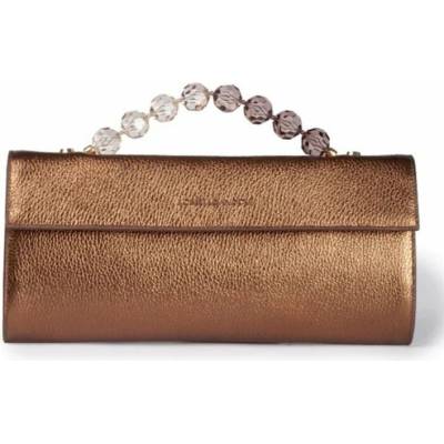 Roberta Gandolfi kabelka Julia boule bronzo