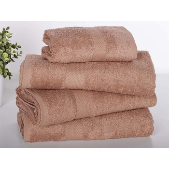 XPOSE Froté osuška VERONA - hnedá 70x140 cm