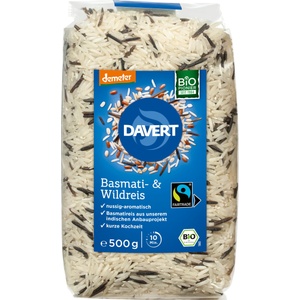 Davert Био басмати и див ориз - 500 г