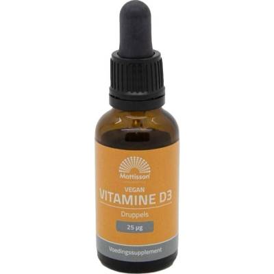 Mattisson Healthstyle Vegan Vitamin D3, 25 g, 25 ml, Mattisson Healthstyle (MT2241)