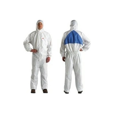 3M 4540+L Ochranný oblek model 4540+ Vel.=L biela, modrá; 4540+L