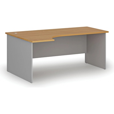 B2B Partner PRIMO GRAY 180x120 cm levý šedá/buk 6131290