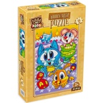 Art Puzzle Дървен пъзел Art Puzzle от 16 части - Сладки животинки (5859) - baby