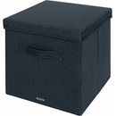 Leitz úložný box s vekom 33 x 38 x 32.5 cm tmavosivé