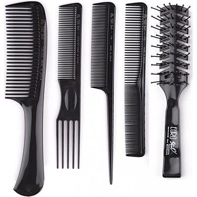 Eurostil Sada 4 hřebenů a 1 kartáče – Zbozi.Blesk.cz