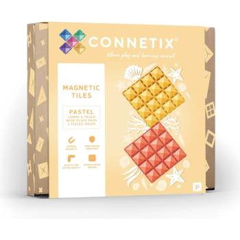 Connetix Tiles - 2 ks základny (lemon a peach)