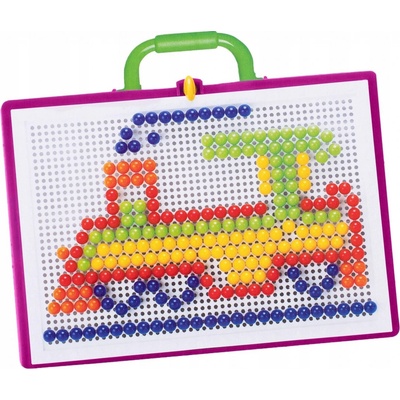 Mikro trading Mozaika kloboučky 272 ks s tabulkou