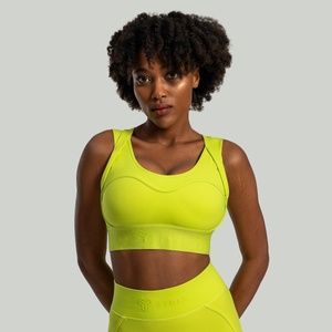 GymBeam STRIX Спортен сутиен Lunar Chartreuse XS