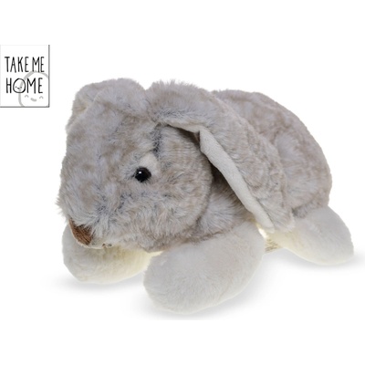 Mikro trading Take Me Home - Zajačik plyšový - 17 cm - ležiaci