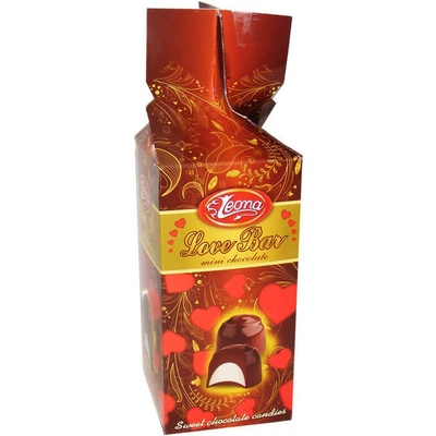 Leona Love bar dezert s jahodovou plnkou 200 g