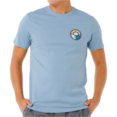 Мъжка тениска Rip curl Pacific Rinse Stacked Tee T-shirt - Faded Denim - размер XXL (216-7706-0316)