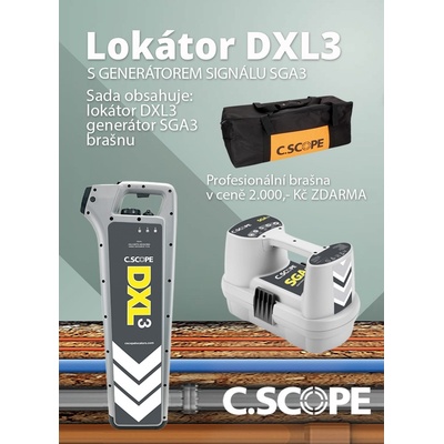 C.Scope set DXL 3 a generátoru SGA 3