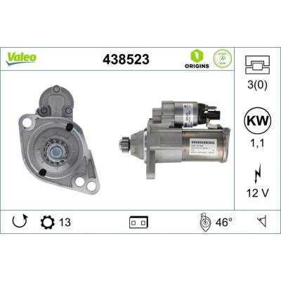 Startér VALEO 438523