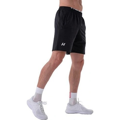 Relaxed-fit shorts with Side Pockets 319-BLACK čierna
