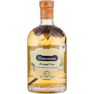 Damoiseau Rhum Arrangé Coco 30% 0,7 l (čistá fľaša)