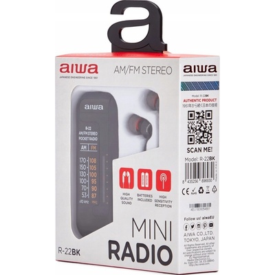 Aiwa R-22 čierna