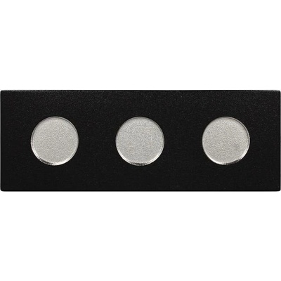 RAK Porcelain Metalfusion podnos obdélníkový 30 × 11 cm, stříbrný