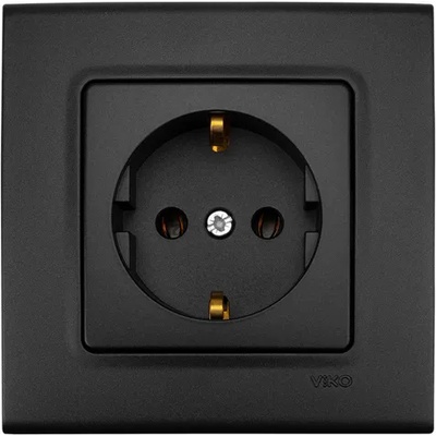 Panasonic КОНТАКТ ШУКО VIKO LIn Life 90404008 ЧЕРЕН (90404008)