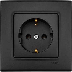 Panasonic КОНТАКТ ШУКО VIKO LIn Life 90404008 ЧЕРЕН (90404008)