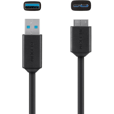 Belkin Кабел удължител Belkin USB-A (M) към USB-A (F), 4.8м, Черен (F3U153bt4.8M)
