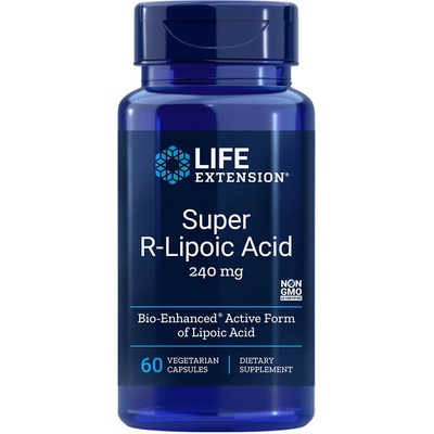 Life Extension R - Алфа липоева киселина 240 mg 60 V капсули | Life Extension (01208 LE)