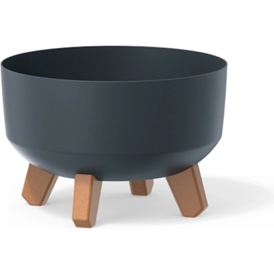 PROSPERPLAST Kvetináč GRACIA LOW 23,5 cm antracit