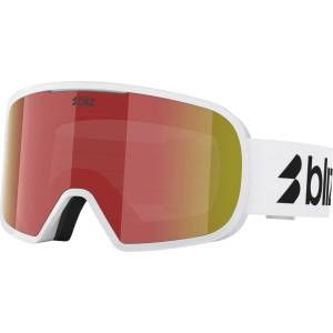 Bliz Ски маска Bliz G002S S3 Ski goggles - Matte White / Brown Red Multi - размер One Size (417-6349-1111)