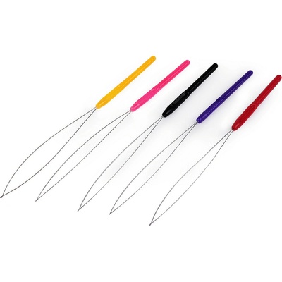 Navlékač nití / navlékací jehla délka 22 cm náhodná barva 10 ks