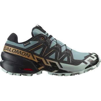 Salomon Мъжки маратонки Salomon Speedcross 6 GTX Trail Running Shoes Mens - Trooper/Black