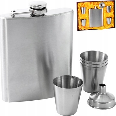 Orion Sada placatka s kalíšky nerezová Home 210 124520 ml